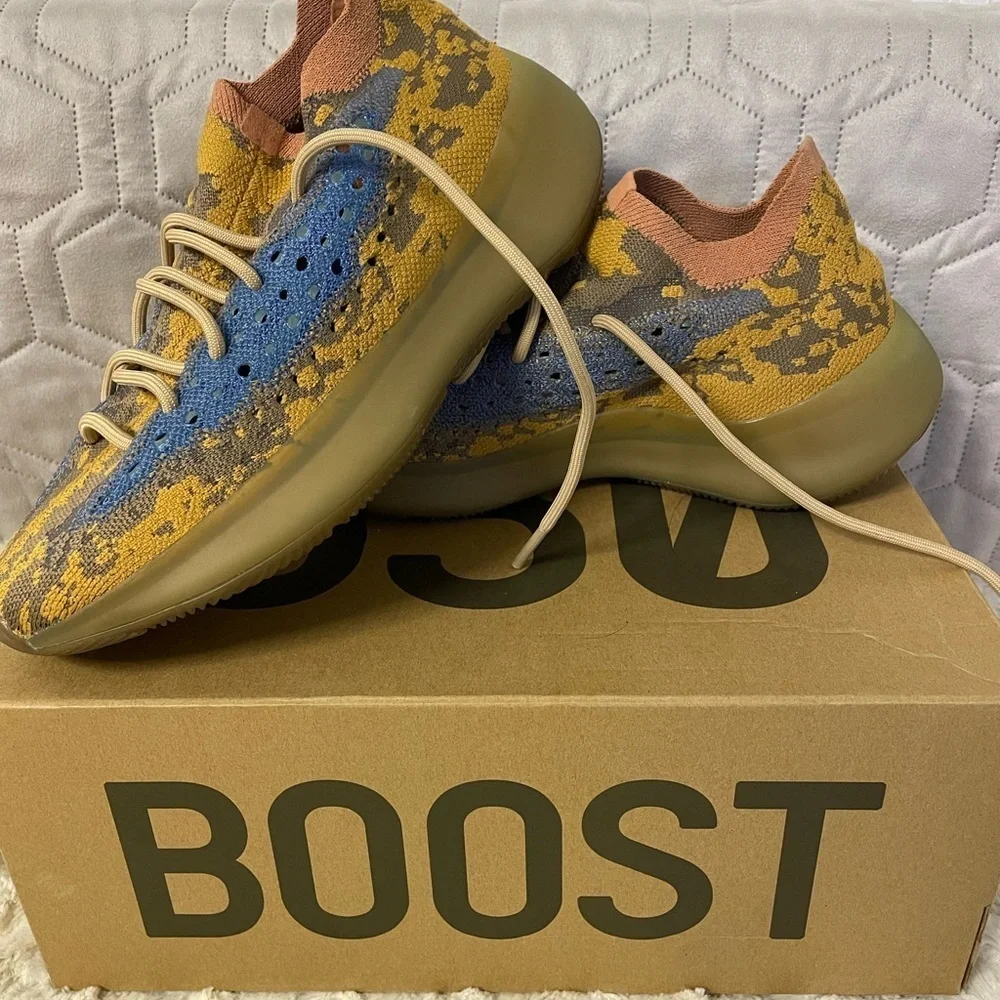 Yeezy Boost 380- Blue Oat Non-Reflective